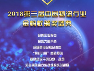 第三屆中國物流行業“金螞蟻“頒獎盛典邀您參與！