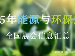 2025 必看！全國能源與環(huán)保產(chǎn)業(yè) 80+ 展會排期，引領綠色新潮流